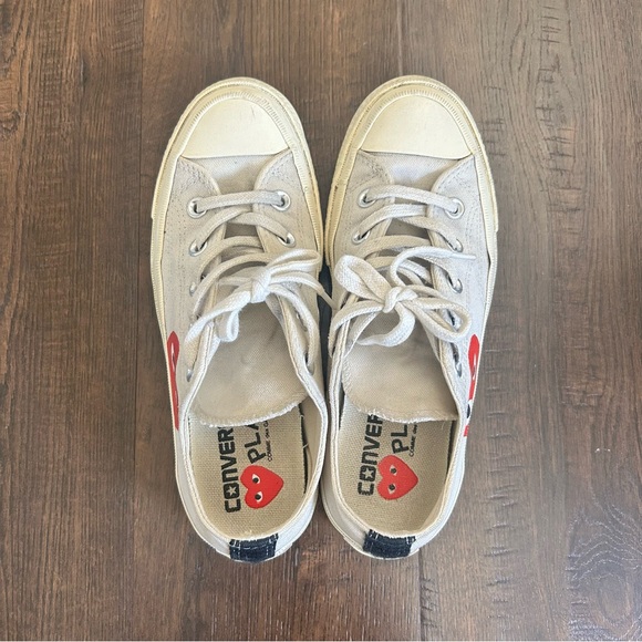⛔️SOLD⛔️Comm des Garçons and Converse chucks sneakers size 6 women - Picture 2 of 8